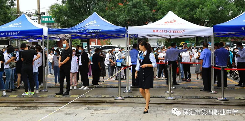 秋风送爽 朝雨浥尘 ——我校2021级新生报到剪影